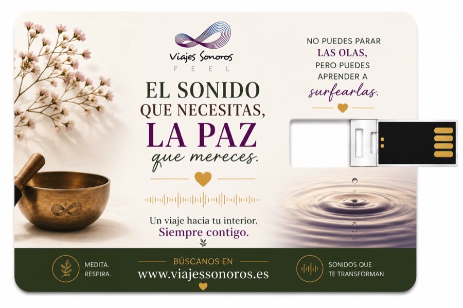 Tarjeta USB de Viajes Sonoros