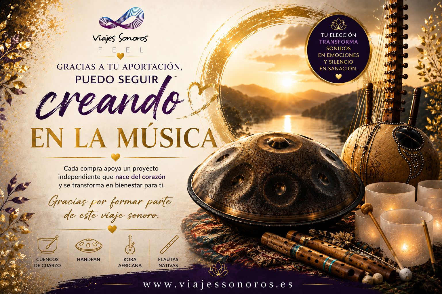 Viajes Sonoros para meditar